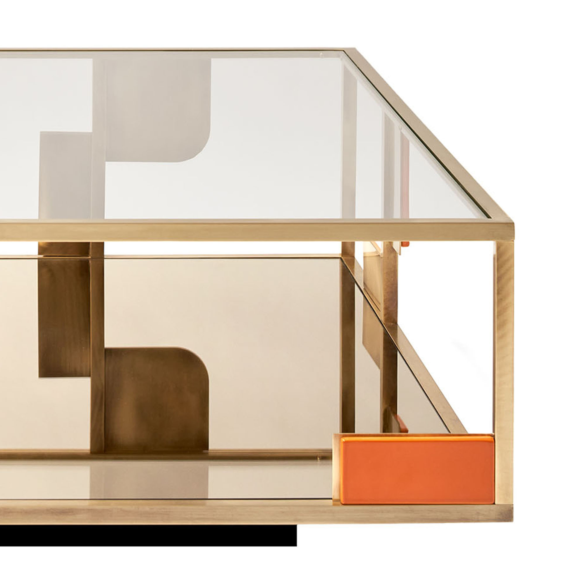 Sunset - Square coffee table 